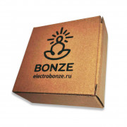 Дизайнерский мастер-выключатель Aura Бронза браш, BABRM45A Bonze проходной