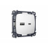 MO131010 Комплект механизма розетки OMEGA Белый матовый 2USB A+C 20W (быстрая зарядка) QUANT (OP1310, VM177) MO131010 Комплект механизма розетки OMEGA Белый матовый 2USB A+C 20W (быстрая зарядка) QUANT (OP1310, VM177)