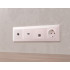 AP2140 Лицевая панель ALFA (Жемчуг) для HDMI розетки QUANT AP2140 Лицевая панель ALFA (Жемчуг) для HDMI розетки QUANT