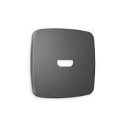 OP6640 Лицевая панель OMEGA (Антрацит серый) для HDMI розетки QUANT