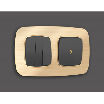 OP9020 Лицевая панель OMEGA (Графит Мягкое касание) для 1-кл выключателей с подсветкой QUANT OP9020 Лицевая панель OMEGA (Графит Мягкое касание) для 1-кл выключателей с подсветкой QUANT