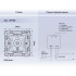 VM136 Механизм светорегулятора универсального поворотно-нажимного 25-600W/LED 5-300W QUANT (EXTRA CONTROL) VM136 Механизм светорегулятора универсального поворотно-нажимного 25-600W/LED 5-300W QUANT (EXTRA CONTROL)