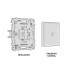 MA322040 Комплект механизма 1-кл проходного выключателя с подсветкой 10000K ALFA Бежевый матовый QUANT (AP3220, VM105, G29B) MA322040 Комплект механизма 1-кл проходного выключателя с подсветкой 10000K ALFA Бежевый матовый QUANT (AP3220, VM105, G29B)
