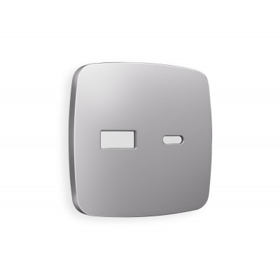 OP5110 Лицевая панель OMEGA (Сталь матовый) для розетки 2USB тип A+C QUANT OP5110 Лицевая панель OMEGA (Сталь матовый) для розетки 2USB тип A+C QUANT