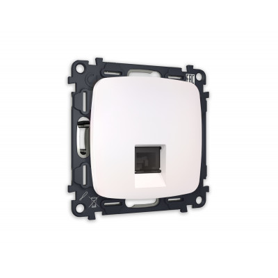 MO212010 Комплект механизма компьютерной розетки OMEGA Жемчуг RJ-45(8P8C) CAT6 с шторкой QUANT (OP2120, VM188) MO212010 Комплект механизма компьютерной розетки OMEGA Жемчуг RJ-45(8P8C) CAT6 с шторкой QUANT (OP2120, VM188)