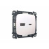 MO211010 Комплект механизма розетки OMEGA Жемчуг 2USB A+C 20W (быстрая зарядка) QUANT (OP2110, VM177) MO211010 Комплект механизма розетки OMEGA Жемчуг 2USB A+C 20W (быстрая зарядка) QUANT (OP2110, VM177)