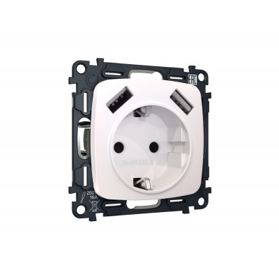 MO209010 Комплект механизма электрической розетки OMEGA Жемчуг 2USB A+A 18W (быстрая зарядка) с/з QUANT (OP2090, VM155) MO209010 Комплект механизма электрической розетки OMEGA Жемчуг 2USB A+A 18W (быстрая зарядка) с/з QUANT (OP2090, VM155)