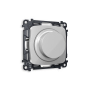 MO405510 Комплект механизма светорегулятора универсального OMEGA Серебро глянец 25-600W/LED 5-300W QUANT (OP4055, VM136)