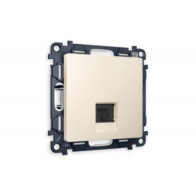 MA332010 Комплект механизма компьютерной розетки ALFA Бежевый матовый RJ-45(8P8C) CAT6 с шторкой QUANT (AP3320, VM188) MA332010 Комплект механизма компьютерной розетки ALFA Бежевый матовый RJ-45(8P8C) CAT6 с шторкой QUANT (AP3320, VM188)