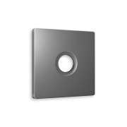 AP6630 Лицевая панель ALFA (Антрацит серый) для TV розетки QUANT