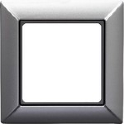 Рамка квадратная, 1 пост, под механизмы серии ECO Profi, алюминий Рамка квадратная, 1 пост, под механизмы серии ECO Profi, алюминий