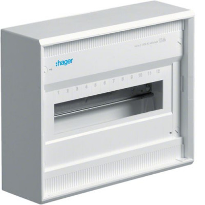 Щиток для открытого монтажа, 12 модулей Volta Щиток для открытого монтажа, 12 модулей Volta