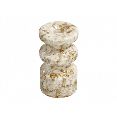 Изолятор фарфоровый двойной, Мезонин, цвет: мрамор Изолятор фарфоровый двойной, Мезонин, цвет: мрамор