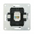 Розетка компьютерная (RJ45 Cat.5E) LK80, с накладкой, серебристый металлик Розетка компьютерная (RJ45 Cat.5E) LK80, с накладкой, серебристый металлик