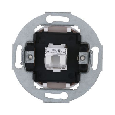 Розетка компьютерная (RJ45 Cat.5E) LK Vintage, с накладкой, белая Розетка компьютерная (RJ45 Cat.5E) LK Vintage, с накладкой, белая