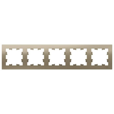 Рамка квадратная ATLASDESIGN, 5 постов, цвет - шампань Рамка квадратная ATLASDESIGN, 5 постов, цвет - шампань