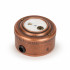 Розетка информационная RJ45+TV (CAT. 5E), цвет "Old copper" белая вставка Розетка информационная RJ45+TV (CAT. 5E), цвет "Old copper" белая вставка