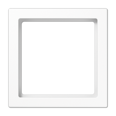 Промежуточная рамка для монтажа изделий с крышкой 55x55 мм, белая Промежуточная рамка для монтажа изделий с крышкой 55x55 мм, белая