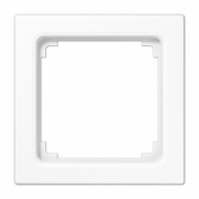 Промежуточная рамка Jung для монтажа изделий с платой 50x50 мм, белая