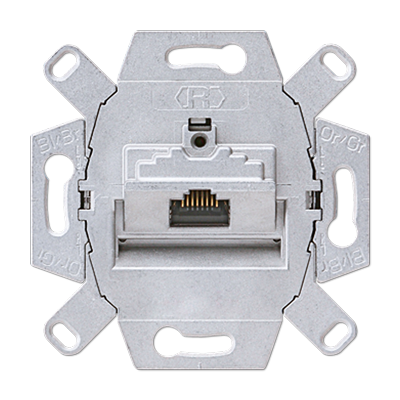 Розетка компьютерная Jung RJ-45 кат. 6/6А iso Розетка компьютерная Jung RJ-45 кат. 6/6А iso
