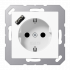 Розетка SCHUKO 16А/250В с USB з/у type-A, цвет: белый Розетка SCHUKO 16А/250В с USB з/у type-A, цвет: белый