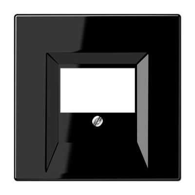 Крышка для аудио/USB розетки, термопласт; цвет: чёрный Крышка для аудио/USB розетки, термопласт; цвет: чёрный