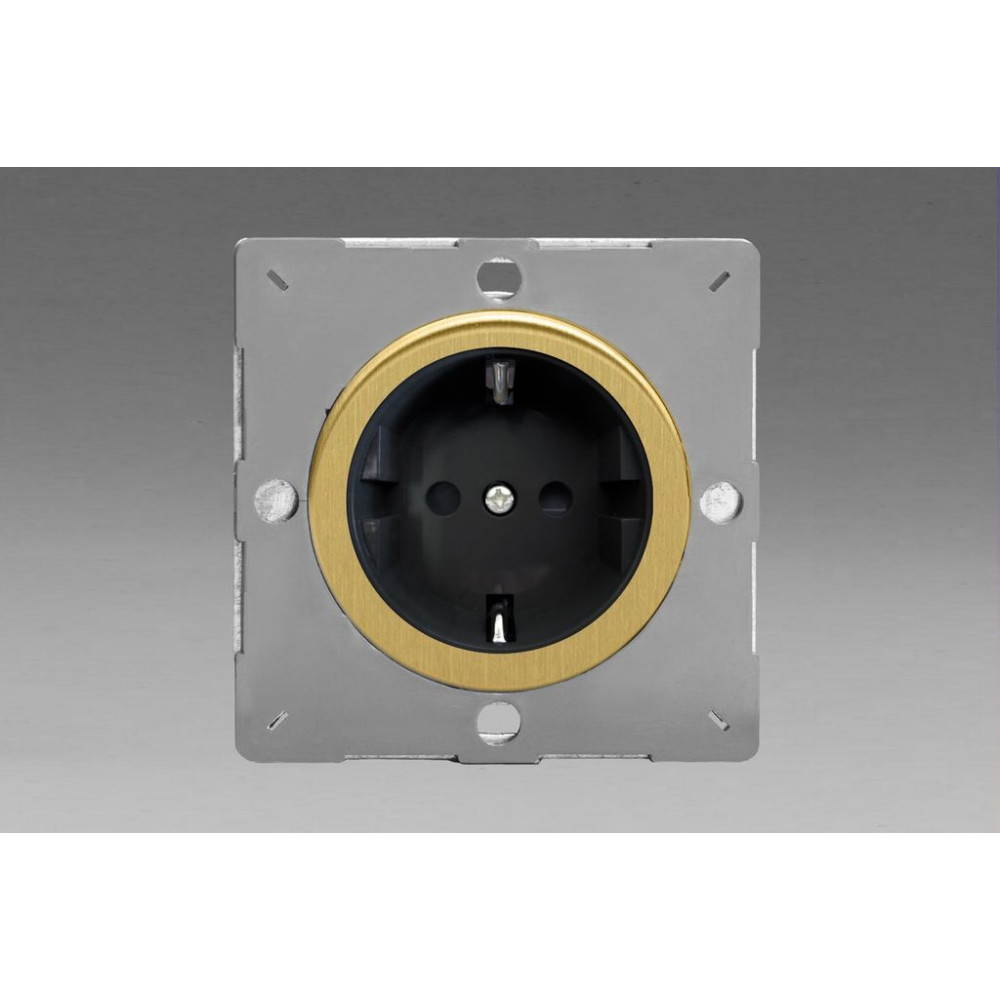 Arpi ip66 Brushed Brass розетка 220v