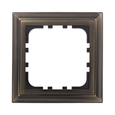 Рамка "CLASSIC" LK80, 1 пост, бронзовая Рамка "CLASSIC" LK80, 1 пост, бронзовая