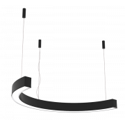 Светильник СТЭРИЯ полукруг подвесной D608 LED 12W